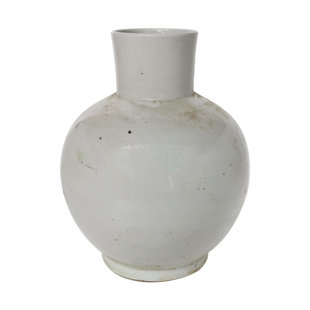 LEGEND OF ASIA Busan White Indoor / Outdoor Porcelain Table Vase