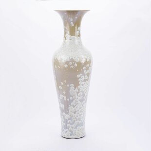 LEGEND OF ASIA White Indoor / Outdoor Porcelain Floor Vase