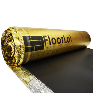 FLOORLOT FLOORING GoldMax Premium Flooring Underlayment (200 sq.ft./roll)