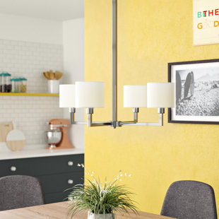 ZIPCODE DESIGN Wobana 4-Light Shaded Chandelier