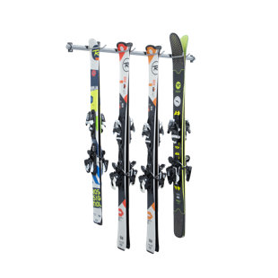 MONKEY BAR STORAGE 4 Ski Storage Wall Mounted Rack