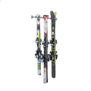 MONKEY BAR STORAGE 3 Ski Storage Wall Mounted Rack