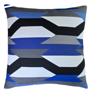 SALLIEDUNCANDESIGNS Geometric Sunbrella® Throw Pillow