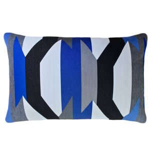 SALLIEDUNCANDESIGNS Geometric Sunbrella® Throw Pillow
