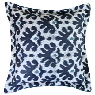 SALLIEDUNCANDESIGNS Ikat Sunbrella® Throw Pillow