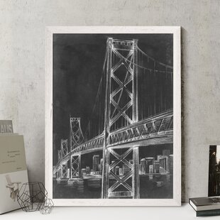 STEELSIDE™ " Suspension Bridge Blueprint II " by Paul Cezanne