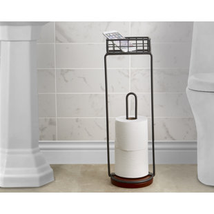 PARADIGM TRENDS Lonestar Free Standing Toilet Paper Holder
