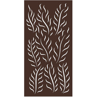 CORE LANDSCAPE PRODUCTS Fern Forest Decorative Privacy Screen PVC