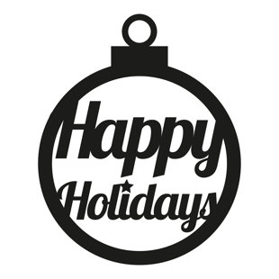 THE HOLIDAY AISLE® Cetus Text & Numbers Wall Decor