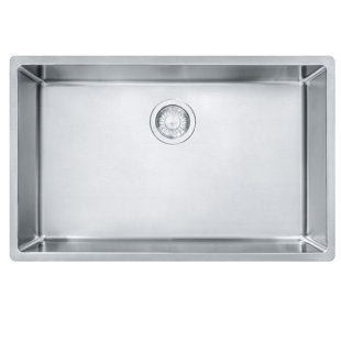 FRANKE Cube 28.5" L x 17.75" W Undermount Kitchen Sink