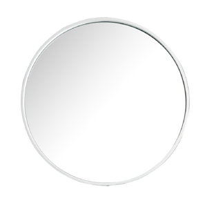 JAMES MARTIN VANITIES Montreal Round Wood Wall Mirror
