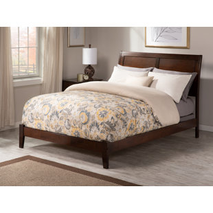 AFI FURNISHINGS Portland Low Profile Solid Wood Platform Bed