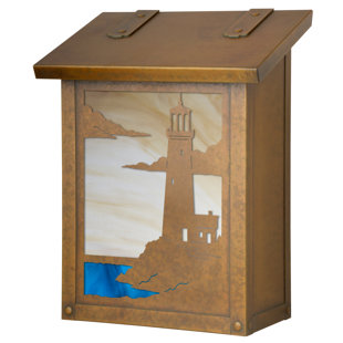 AMERICA'S FINEST LIGHTING COMPANY Coastal Cottage Wall Mounted Mailbox