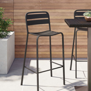 BFM SEATING Vista 30.5" Patio Bar Stool