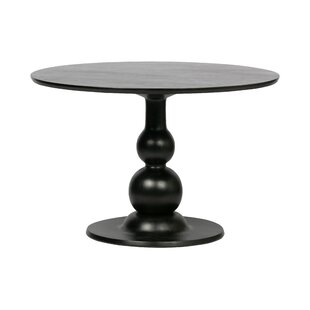 BEPUREHOME Round Solid Wood Dining Table