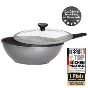 BELLA CUCINA 30 cm Antihaft-Wok Imagination aus Aluminium