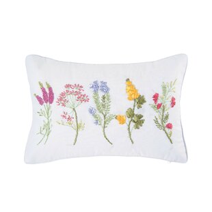 C&F HOME Genevieve Embroidered Throw Pillow