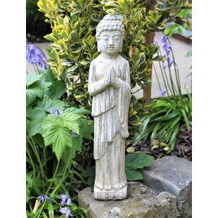 BLOOMSBURY MARKET Antonie Buddhas Plastic Garden Statue