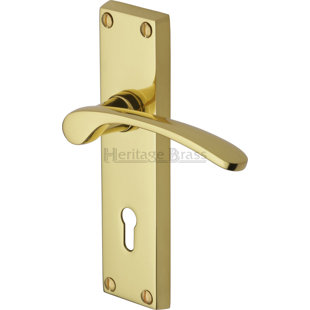 HERITAGE BRASS Sophia Door Handle (Set of 2)