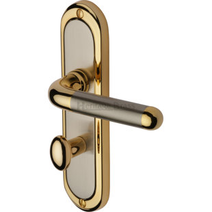 HERITAGE BRASS Badezimmer-Türklinke Vienna (Set besteht aus 2)