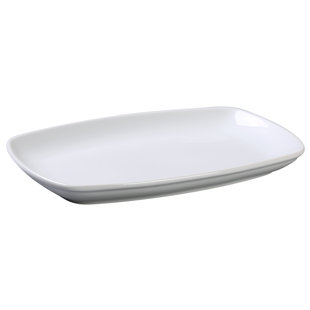 YANCO Mainland 14.25'' Porcelain China Dinner Plate (Set of 12)