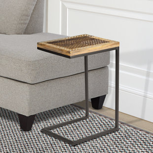 MILLWOOD PINES Aryn Solid Wood Top End Table