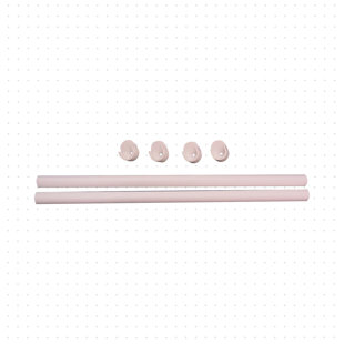 DOTTED LINE™ Grid Metal Closet Rod