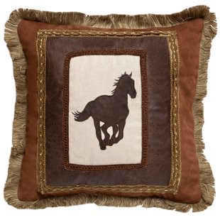CARSTENS INC. Fringed Throw Pillow