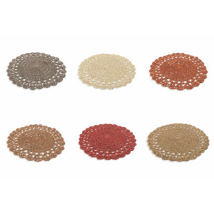 VILLA D'ESTE HOME Tischunterlagen-Set Duchessa (Set besteht aus 6)