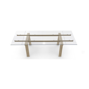Levante Modern Trestle-Base Extendable Table by Calligaris Studio