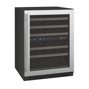 ALLAVINO 56 Bottle Flexcount Tru-Vino Dual Zone Freestanding/Built-In Wine Refrigerator