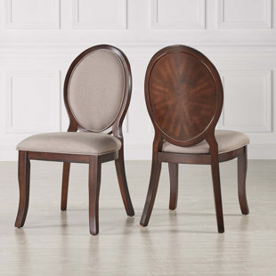 KINGSTOWN HOME 20" Wide Polyester Side Chair (Set of 2)