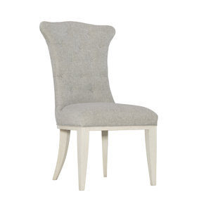 BERNHARDT Allure Tufted Olefin Solid Back Dining Chair