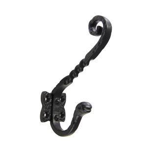 RCH SUPPLY COMPANY Iron Twisted Double Arm Wall Hook