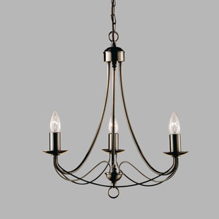 THREE POSTS Arness 3-Light Candle Style Chandelier