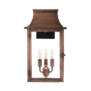 PRIMO LANTERNS Beaux Bridge 22'' Electric Outdoor Lantern