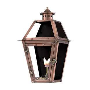 PRIMO LANTERNS Orleans 18'' Gas Powered Outdoor Lantern