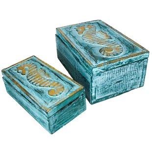 STONEAGE ARTS GLOBAL Solid Wood Decorative Box