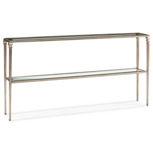 SHERRILL OCCASIONAL Diego 60'' Glass Top Console Table