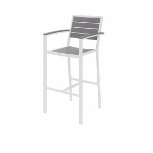 KFI STUDIOS Ivy Aluminum Outdoor Stool