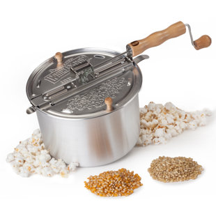 WABASH VALLEY FARMS Timeless Whirley-Pop Set with Bonus Hull-Less Corn