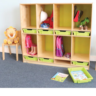 WHITNEY BROTHERS® Manufactured Wood 2 - Tier 54'' Cubby