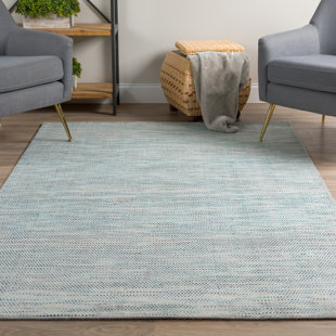 HIGHLAND DUNES Minh Handmade Pewter Rug