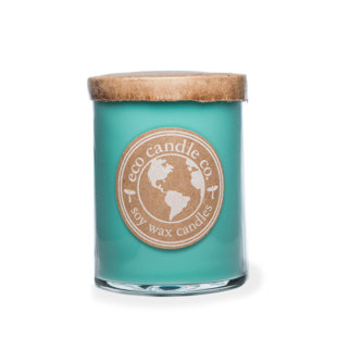 ECO CANDLE CO Ocean Waves Soy Scented Jar Candle