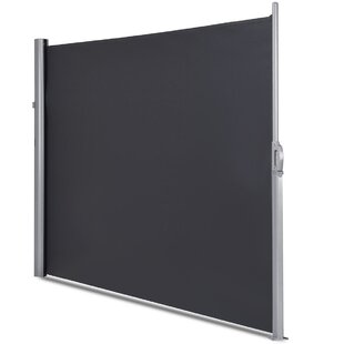 CLIHOME Retractable Folding Side Polyester Privacy Screen