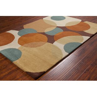 CHANDRA RUGS Allie Wool Geometric Rug