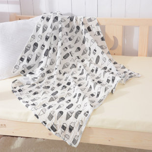 DECOR UR SPACE White Muslin Swaddle