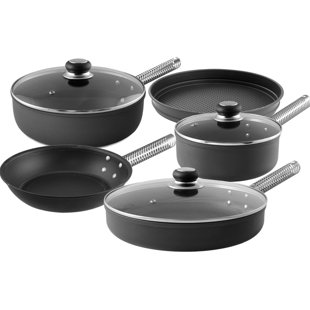 LLOYDPANS KITCHENWARE 8 - Piece Aluminum Cookware Set