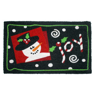 FIRST CONCEPT INC Non-Slip Christmas Outdoor Doormat