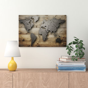 WILLISTON FORGE Holzbild Silver World